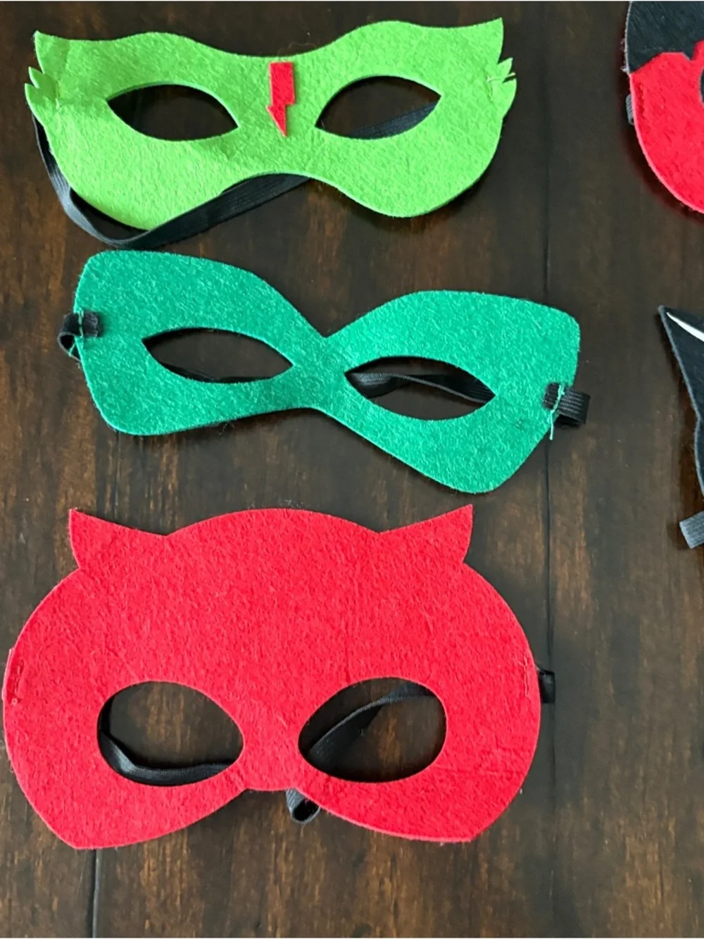 Variety Pack Superhero Masks (set of 10)